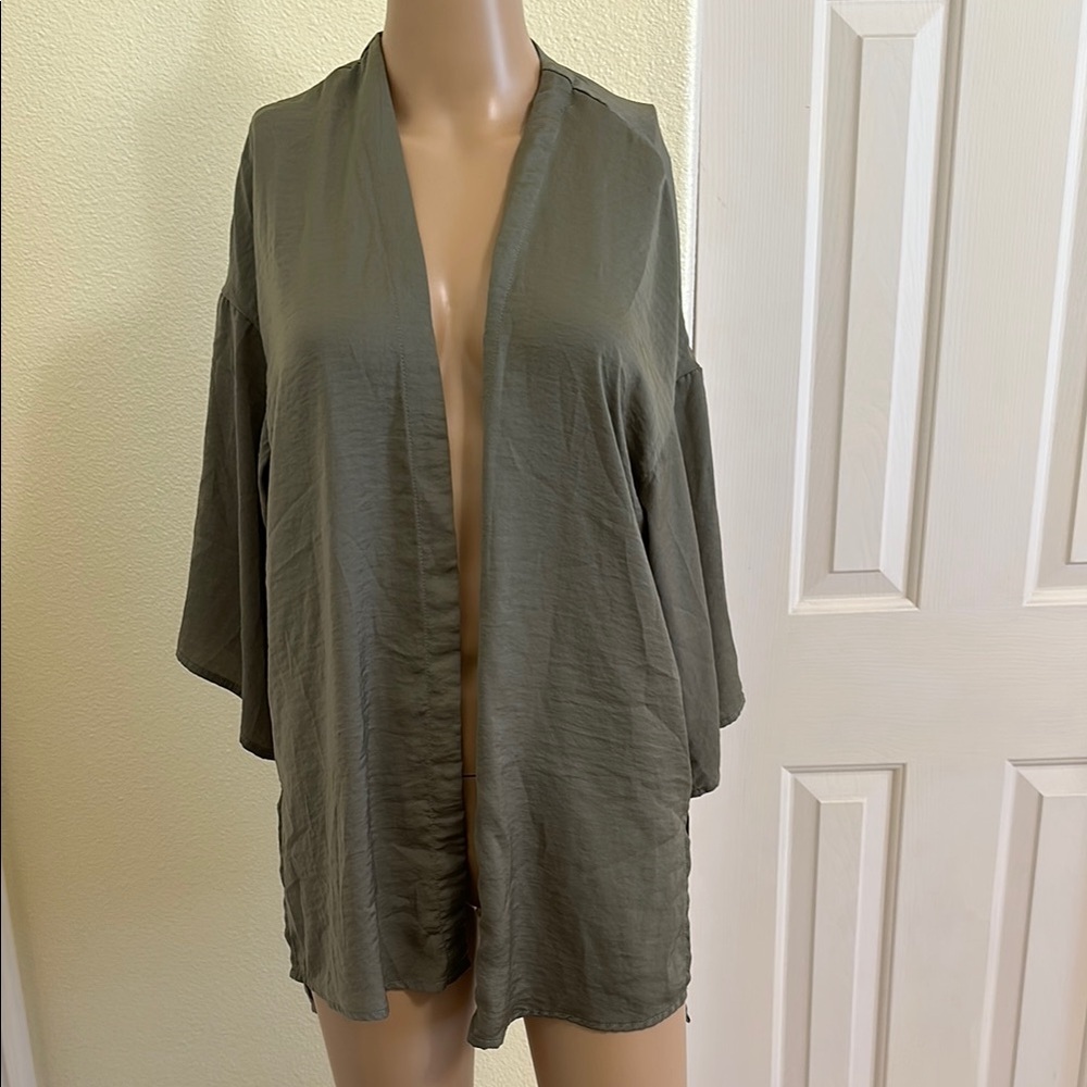 H&M Olive Green Cardigan